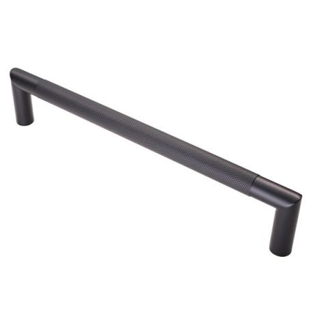 Matt Black Knurled Pull Handle