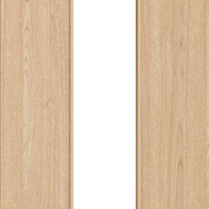 Flush Oak D010 Glazed FD30 44mm Pre-Finished Firedoor - DE