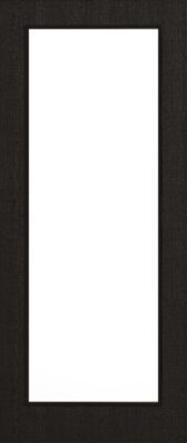 Internal Dark Grey Ash Flush 05 Glazed FD30 44mm Pre-Finished Fire Door