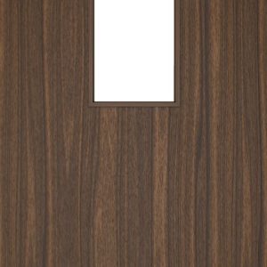 Internal Flush Walnut Pre-Finished 14 Glazed FD30 44mm Fire Door