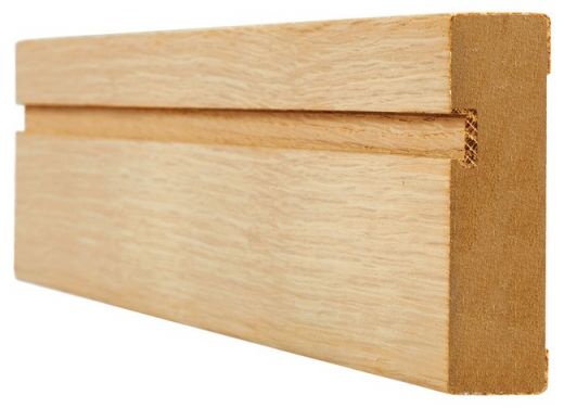 Oak Single Groove Architrave - Unfinished - LPD