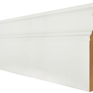 White Ferrol Skirting Pack - Primed - LPD