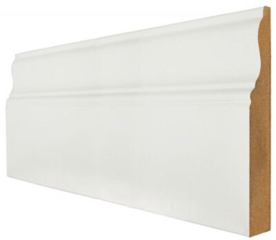 White Ferrol Skirting Pack - Primed - LPD