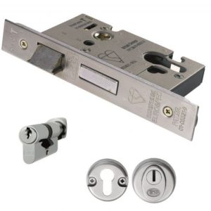 Euro Profile BS Cylinder and Turn Sashlock