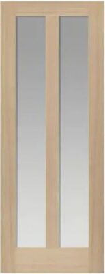 Internal Oak Pre-Finished Vermont (OBSCURE GLASS) Door