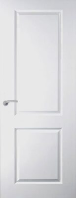 Internal White Primed 2 Panel Smooth FD30 35mm Fire Door