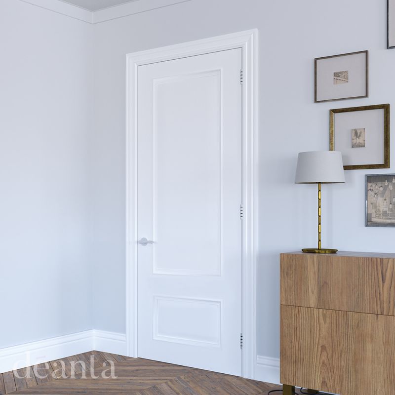 Internal White Primed Sandringham FD30 44mm Fire Door - Image 2