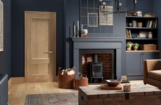 Oak Murcia Pre-Finished FD30 44mm Fire Door - LPD - Image 2