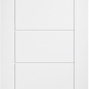 White Pre-Finished Linear 7 Panel FD30 44mm - LPD