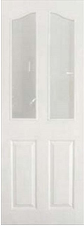 Internal White Provincial (FORBES GLASS) Pre-Finished Door