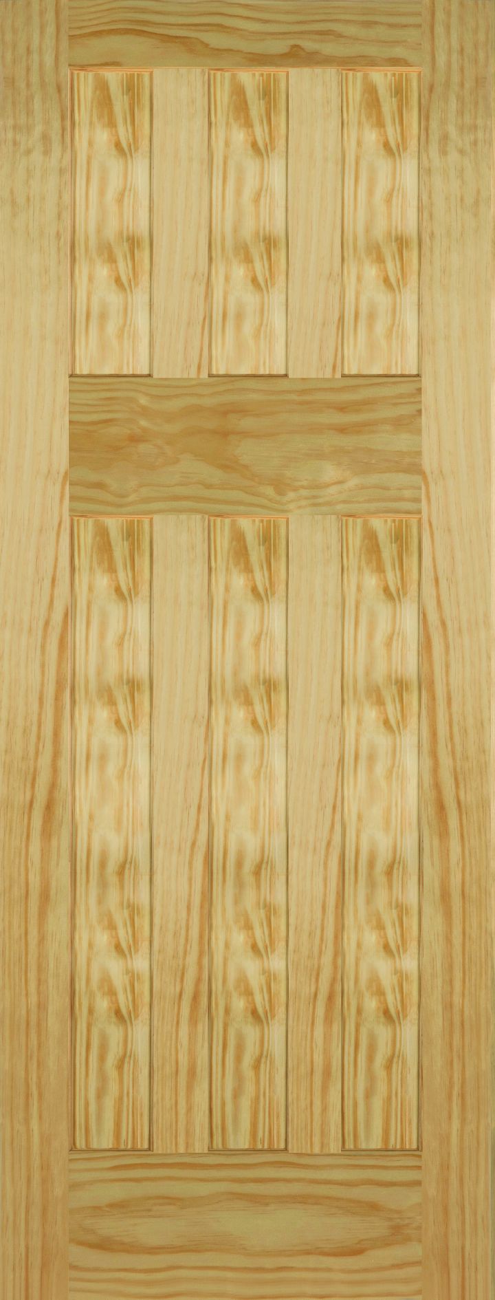 Internal Pine Flat Panel 1930 6 Panel