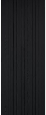 Internal Black Laminate Pre-Finished Sydney Semi Solid Core Door