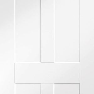 White Primed Victorian Shaker - FD30 - 44mm - XL
