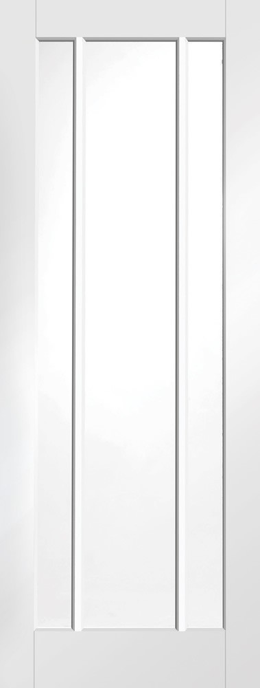 White Primed Worcester (CLEAR GLASS) FD30 44mm - XL