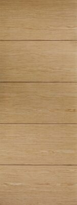 Oak Lille with Dark Lines Pre-Finished FD30 44mm Fire Door - LPD