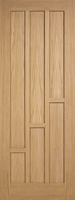 Oak Coventry FD30 44mm Pre-Finished Fire Door - LPD