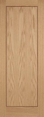 Oak Inlay 1P Pre-Finished FD30 44mm Fire Door - LPD