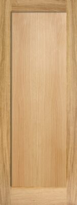Internal Oak Pattern 10 Un-Finished 1 Panel Solid Core Door