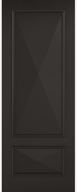 Internal Black Primed Plus Knightsbridge Raised Mouldings Solid Core Door FD30 44mm LPD