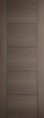 Internal Chocolate Grey Vancouver Pre-Finished Door FD30 44mm Fire Door