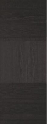 Internal Charcoal Black Tres Pre-Finished Solid Core Door - LPD