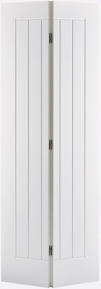 Internal White Primed Mexicano Bi-fold - LPD