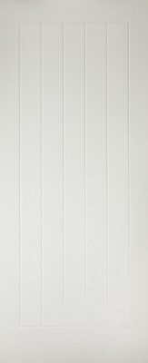 External Mexicano White GRP Composite Door
