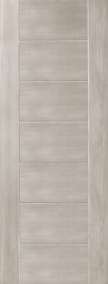 Internal White Grey Laminate Palermo Pre-Finished FD30 Fire Door - XL