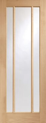 Oak Worcester (CLEAR GLASS) Un-Finished - XL