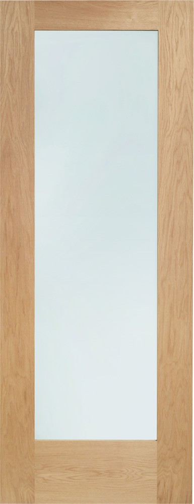 Internal Oak Pattern 10 (OBSCURE GLASS) Pre-Finished Door