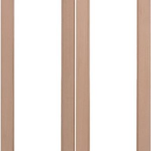 External Hemlock Pattern 20 Pair Un-glazed (No Glass) Un-Finished Door