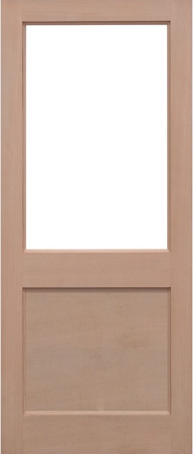 External Hemlock Un-Finished Un-Glaxed 2XG Door