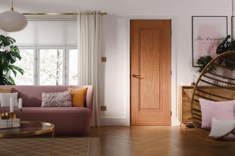 Internal Oak Eindhoven Pre-Finished FD30 44mm Fire Door - Image 2