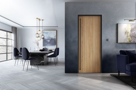 Internal Montreal Oak Pre-Finished Door - LPD - Image 2