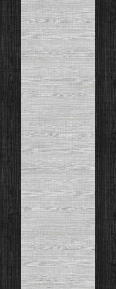 Internal Flush Light Grey Ash Dark Grey Edges Pre-Finished Solid Core Door