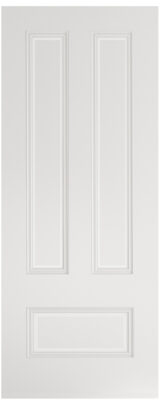 Internal White Primed Canterbury Solid Core Door