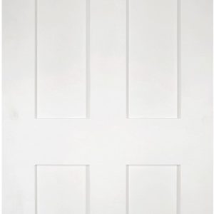 Internal White Primed Solid Core Eton Smooth Finish FD30 44mm Fire Door