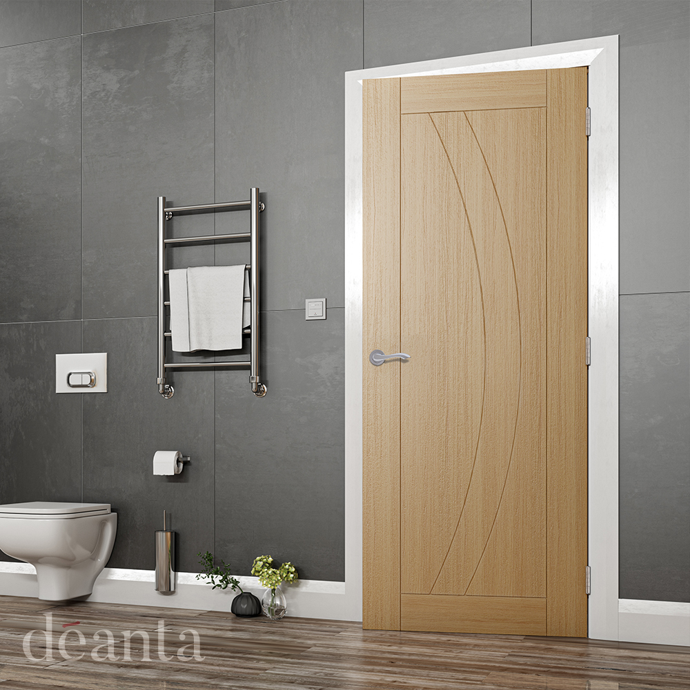 Internal Oak Ravello Pre-Finished Door - Image 2