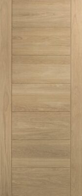 Internal Solid Oak Palermo Statement Un-Finished Door