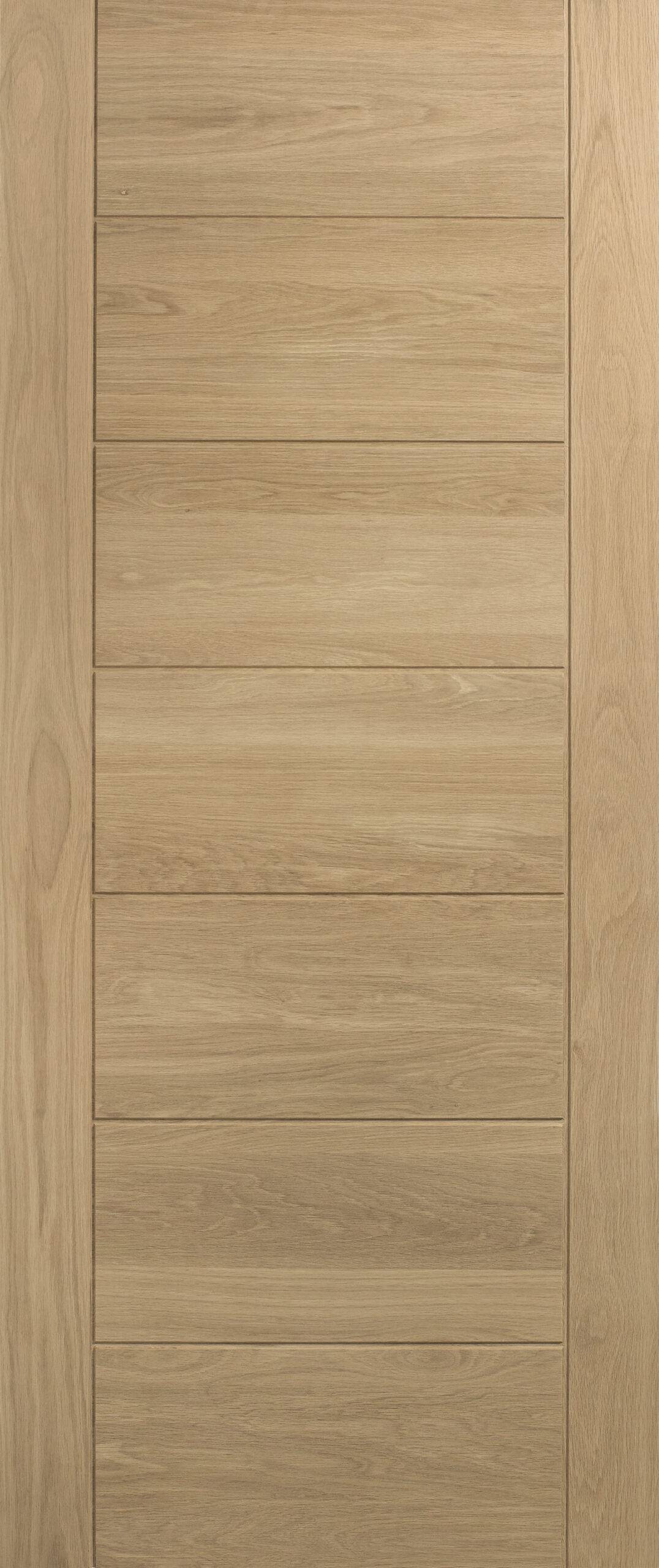 Internal Solid Oak Palermo Statement Un-Finished Door
