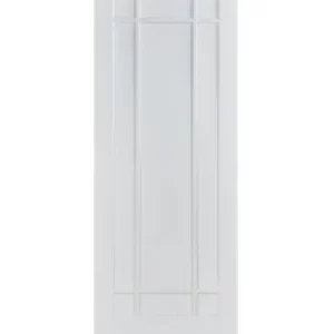Internal White Primed Manhattan Solid Core Door