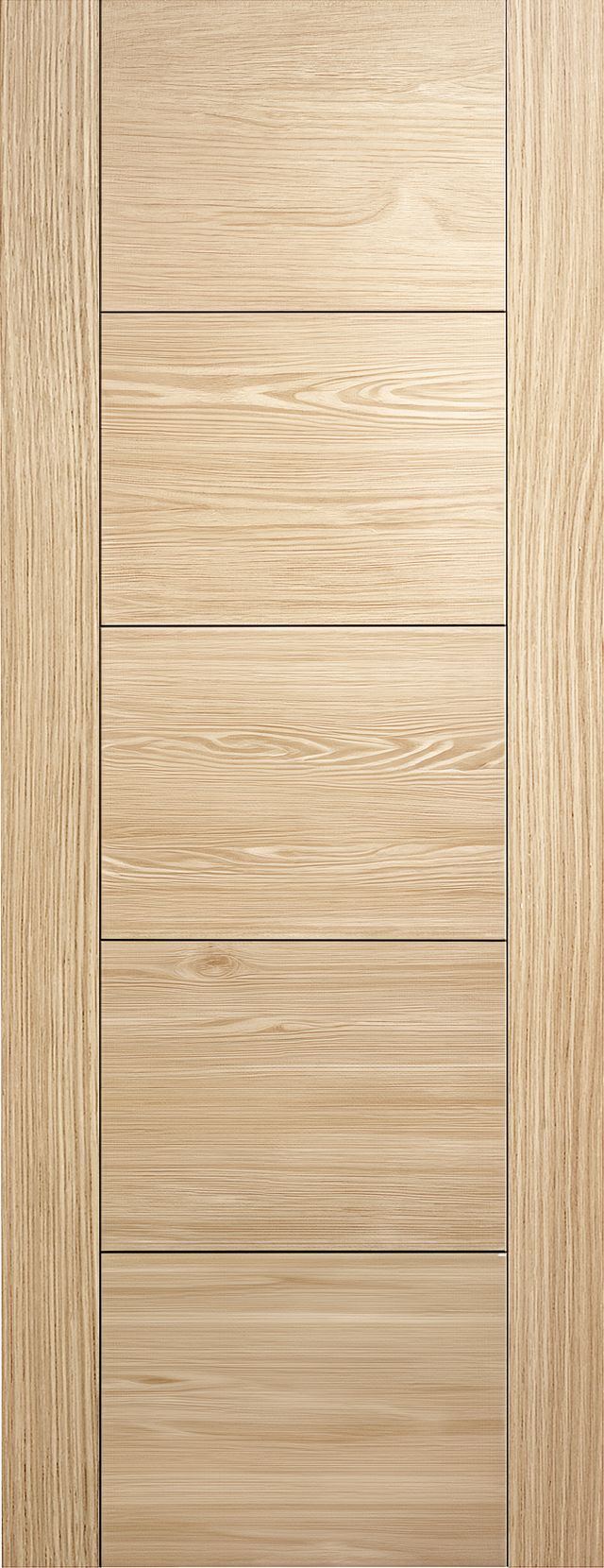 Internal Oak Un-Finished Ladder 5P FD30 44mm Fire Door