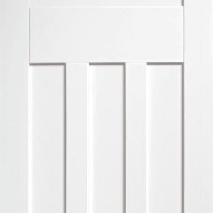 Internal White Primed DX30 Shaker Panel Door