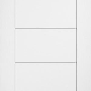 INTERNAL White Primed Ladder 7P FD30 44mm Fire Door