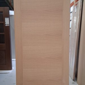 External Oak Flush 2 Style Un-Finished Door