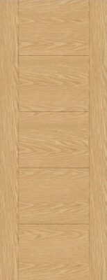 Internal Oak Luna Un-Finished Door