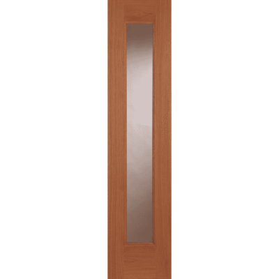 External Oak Majestic (CLEAR GLASS) Side Light Un-Finished RMS1 Door