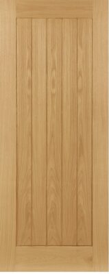 Internal Oak Chester Un-Finished FD30 44mm Fire Door