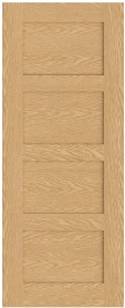 INTERNAL Oak Sara Un-Finished Door