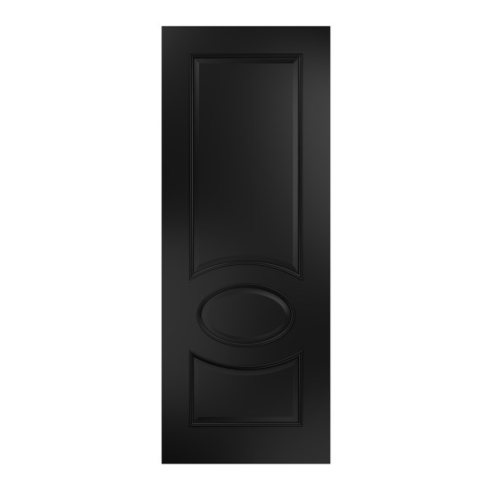 Internal Black Pre-Finished Solid Core Clarendon Internal Door